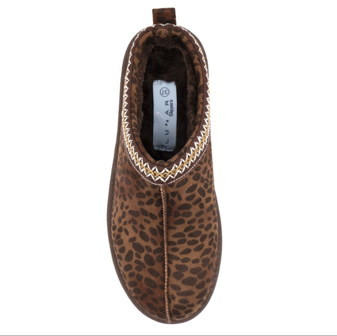 Lunar - 'Selina' Brown Slipper