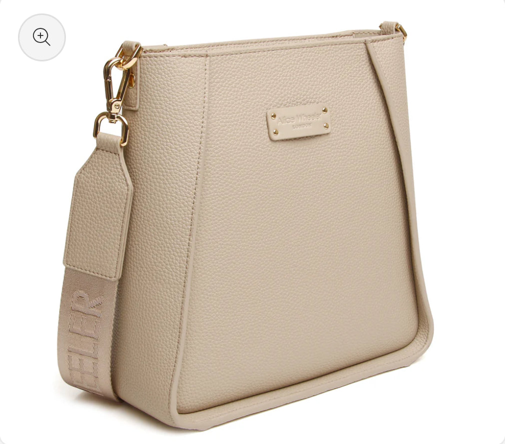 Alice Wheeler - ‘Kensington’ Stone Crossbody Bag