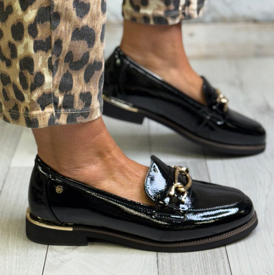 Zanni & Co - 'Phan Thet One' Ink Patent Loafer