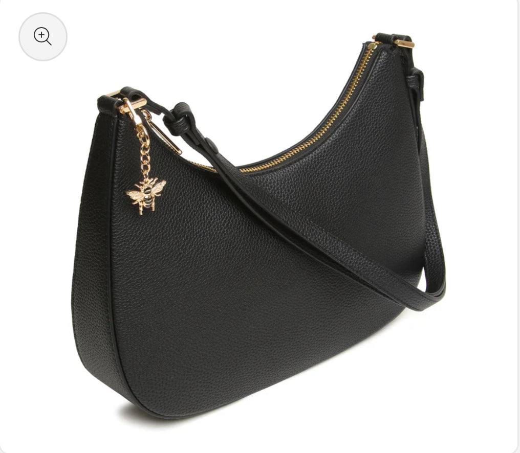 Alice Wheeler - 'Ascot’ Black Crossbody Bag