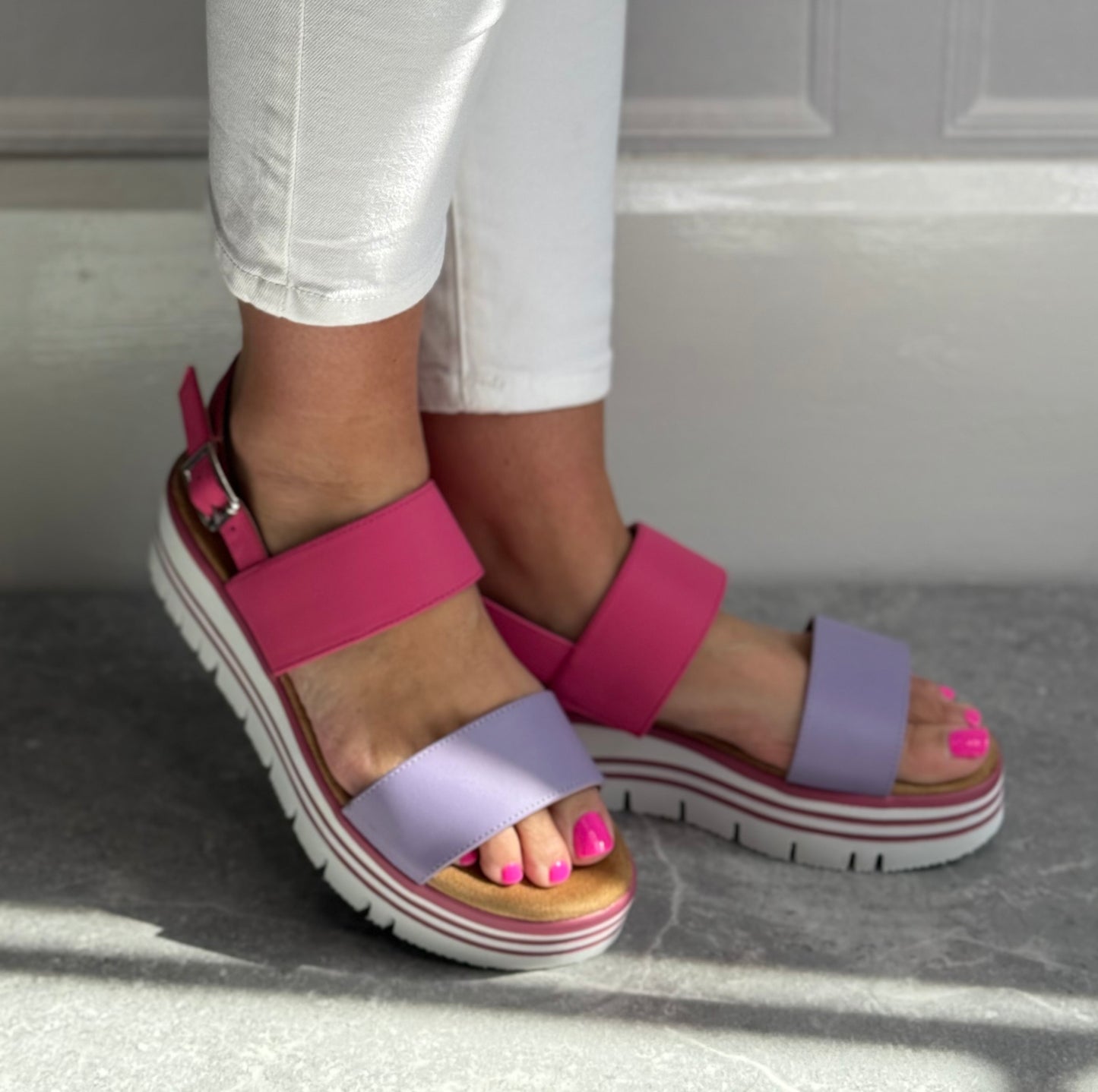 Lunar - 'Missy’ Pink Sandal