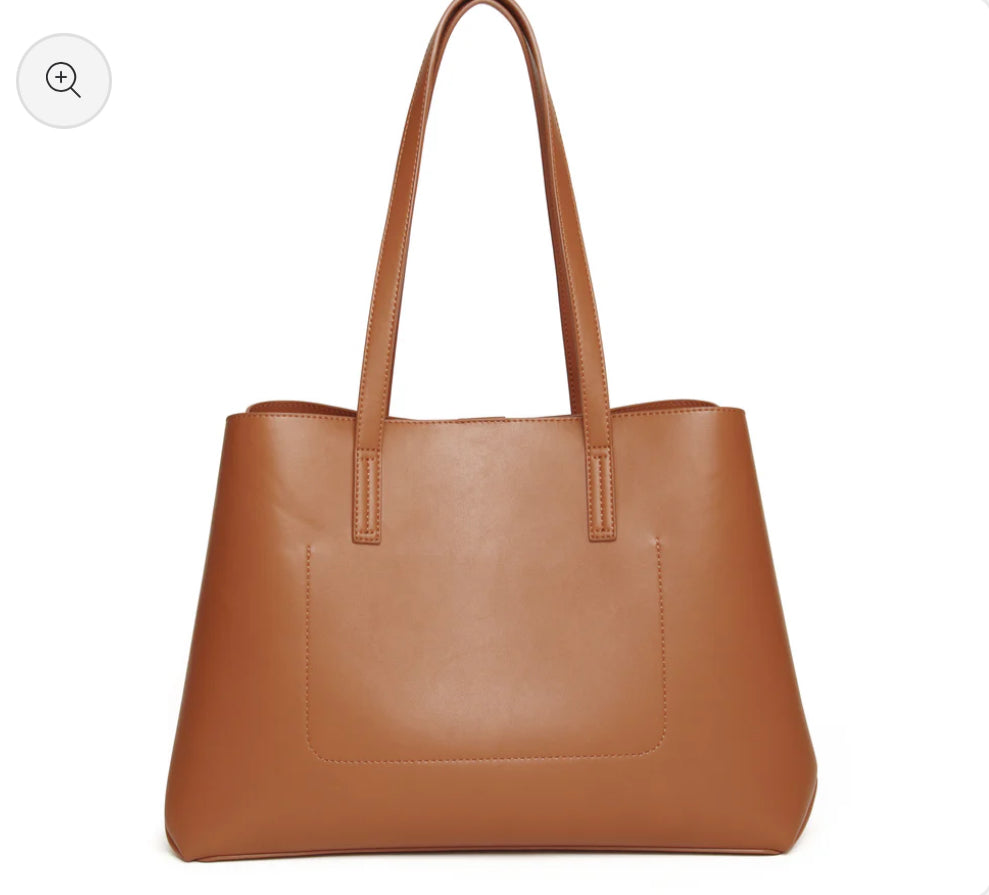 Alice Wheeler - ‘Milan’ Tan Tote Bag