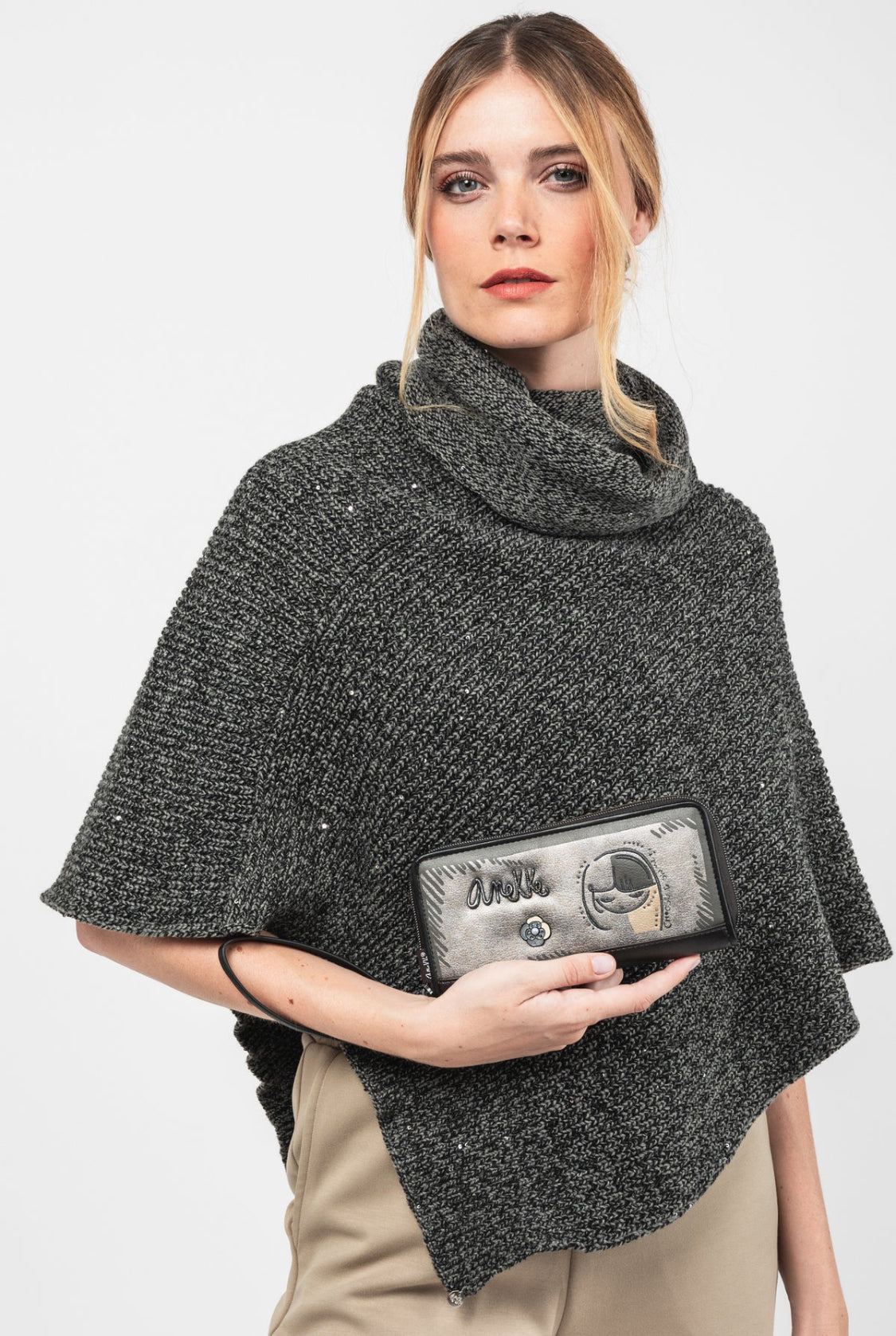 anekke - ‘Nature Koko' Large RFID Wallet