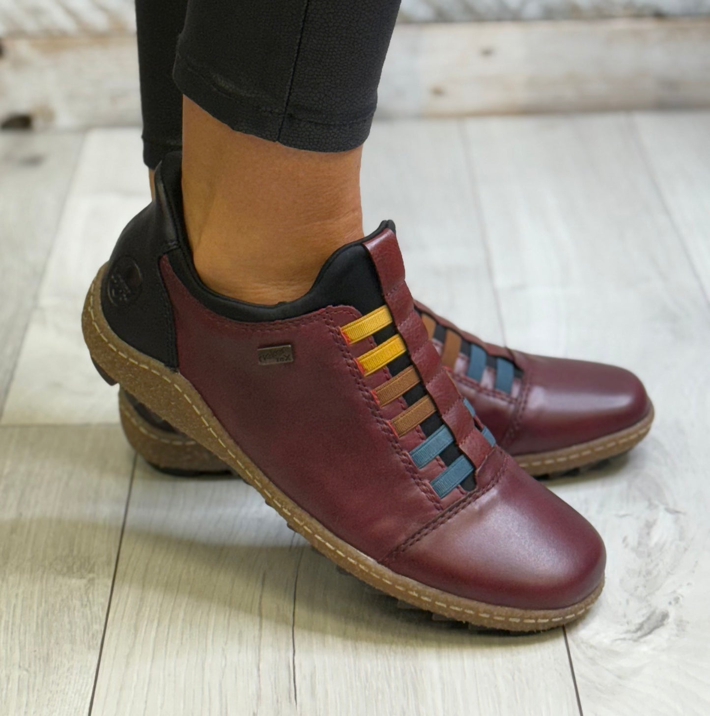 Rieker - Burgundy Ready 2 Go Shoe