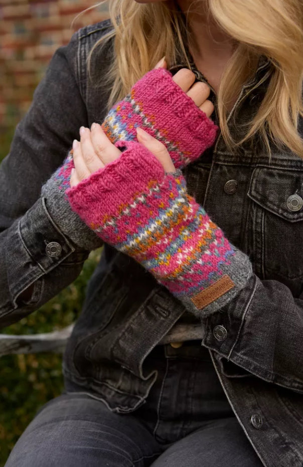 Pachamama - ‘Iona’ Pink Handwarmer