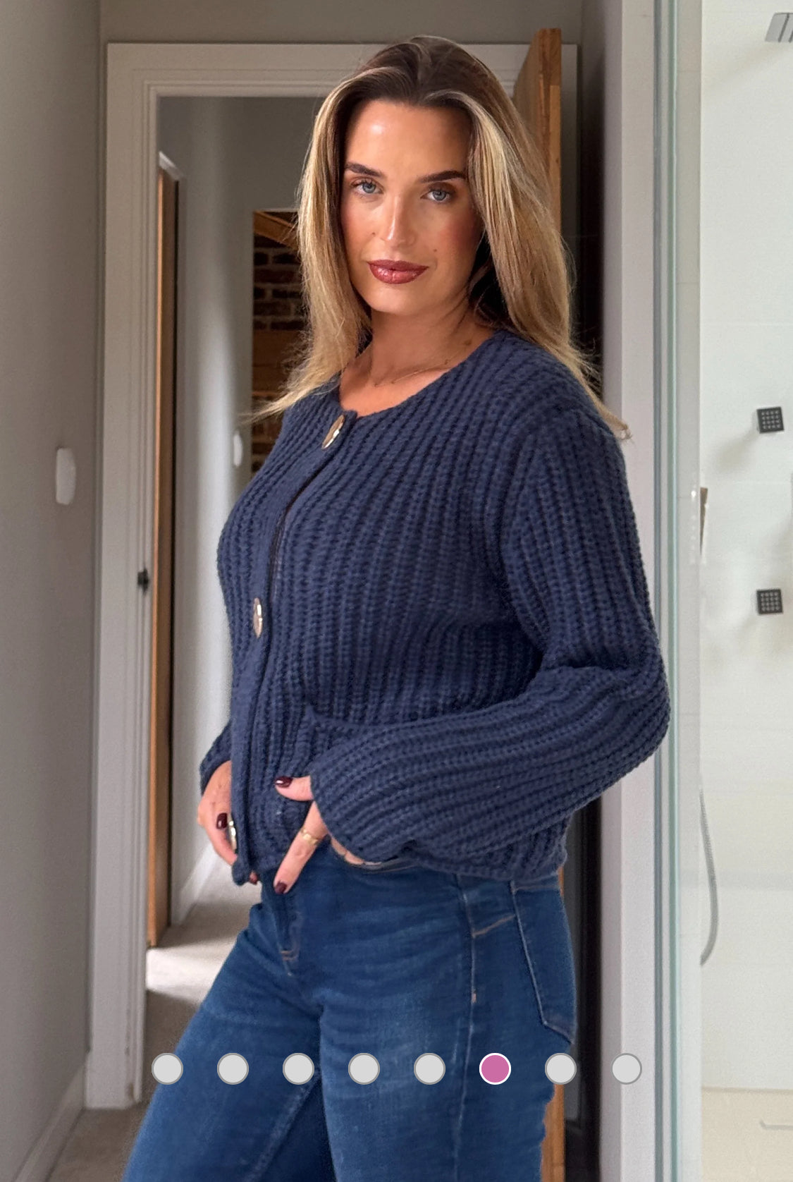 Girl In Mind - Kelbie Chunky Knit Cardigan