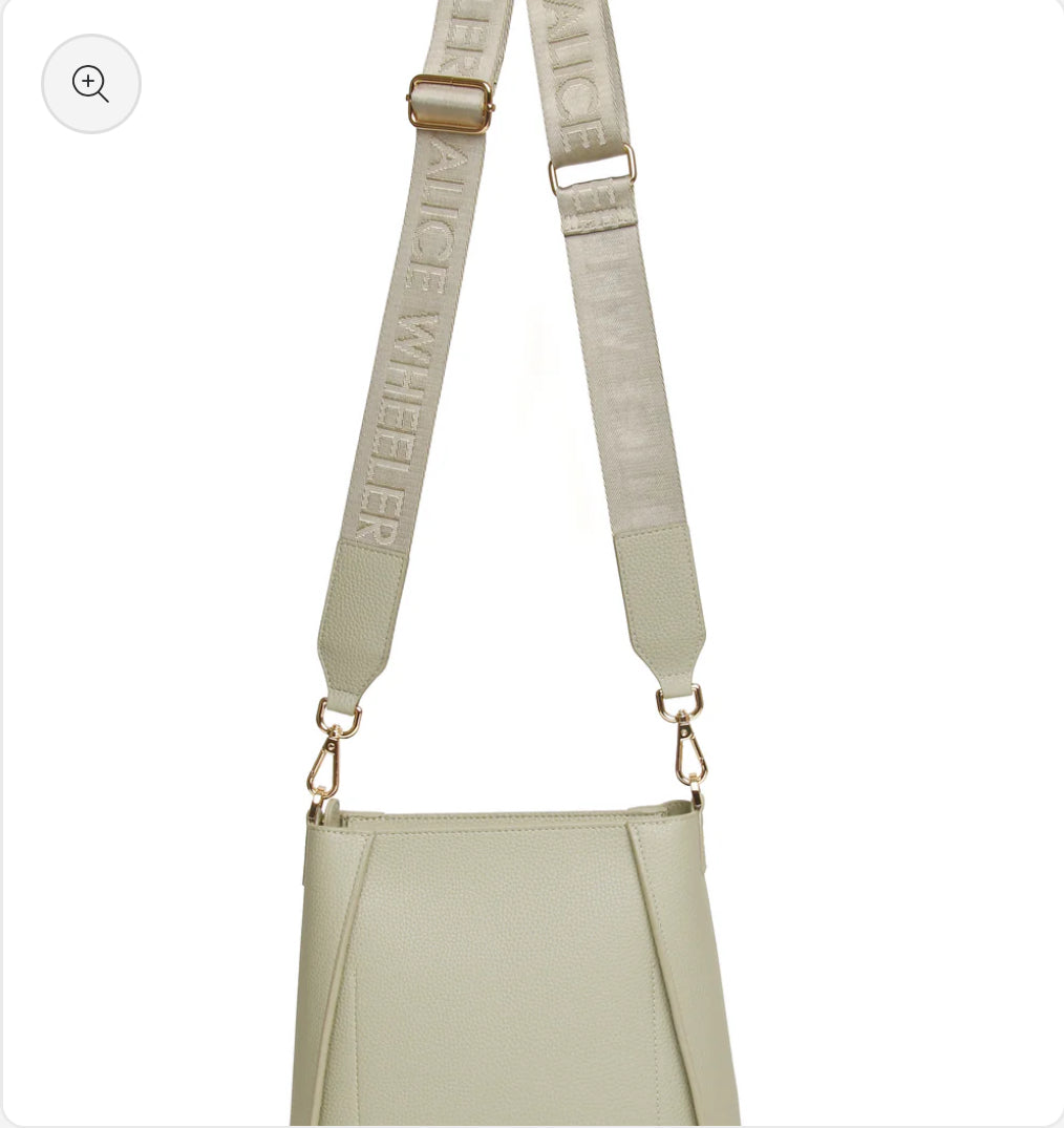 Alice Wheeler - Pistachio Kensington Crossbody Bag