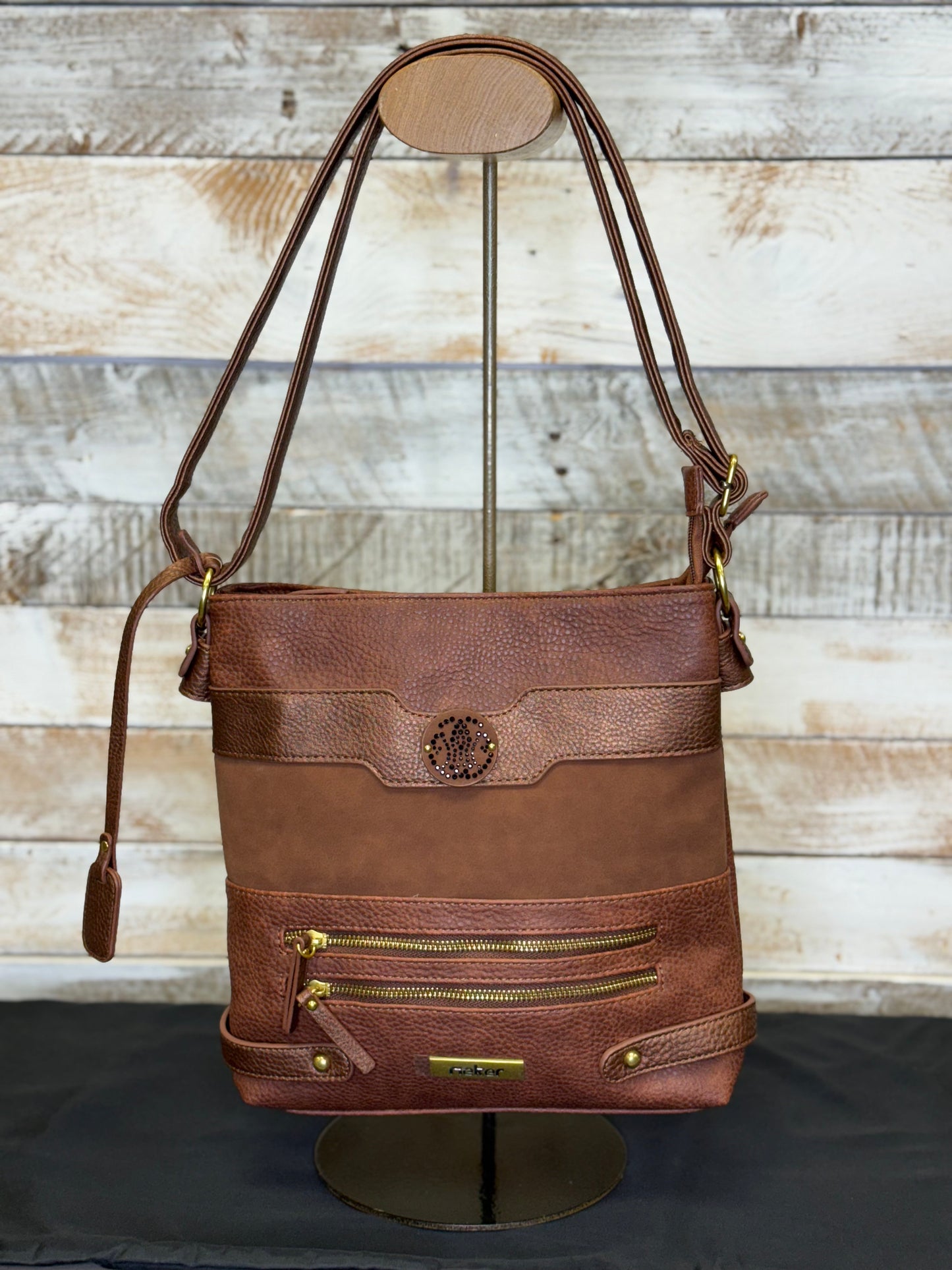 Rieker - Tan Detailed Crossbody (H1346-22)