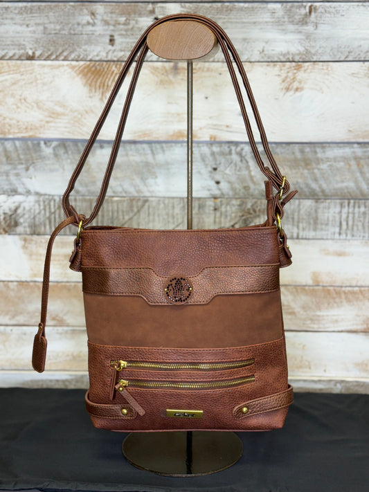 Rieker -  Tan Detailed Crossbody (H1346-22)