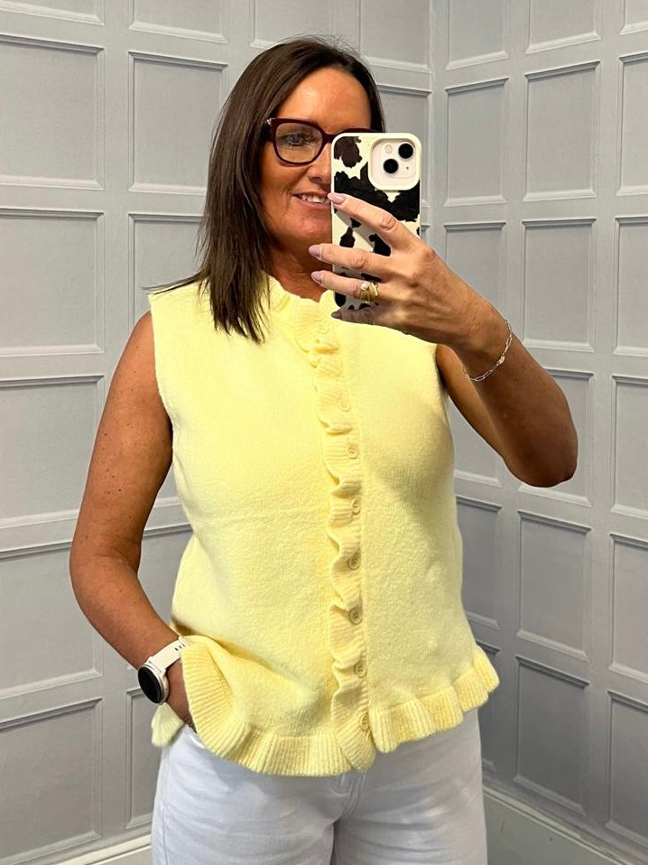Kilky - Lemon Sleeveless Knit