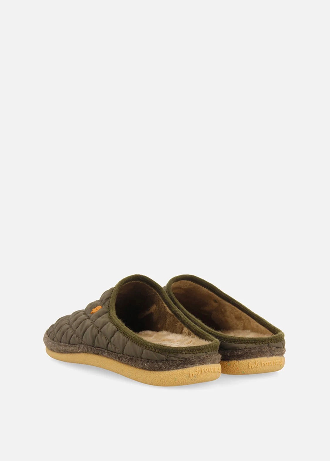 Hot Potatoes - Stafford Khaki Mens Mule Slipper