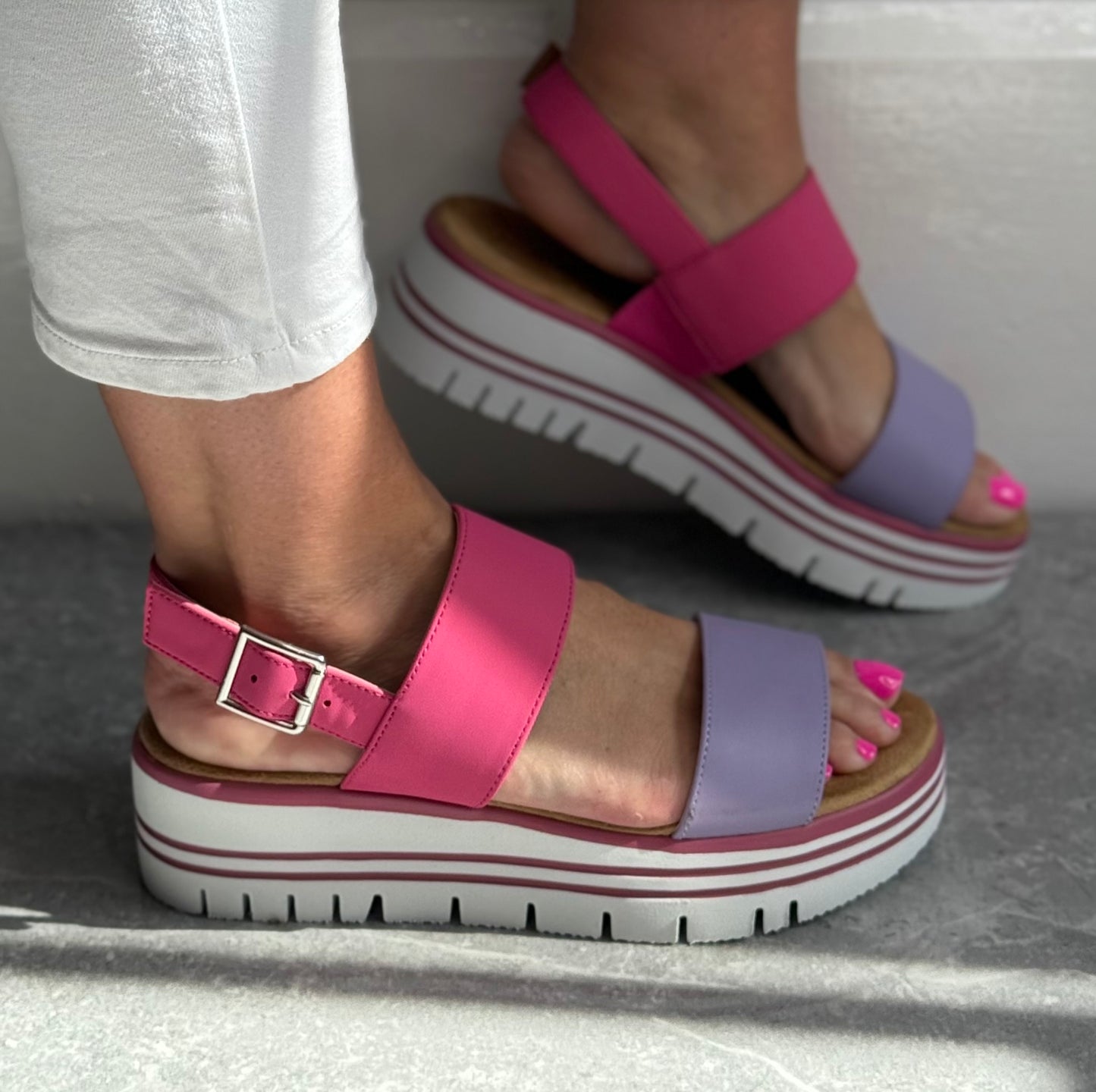 Lunar - 'Missy’ Pink Sandal