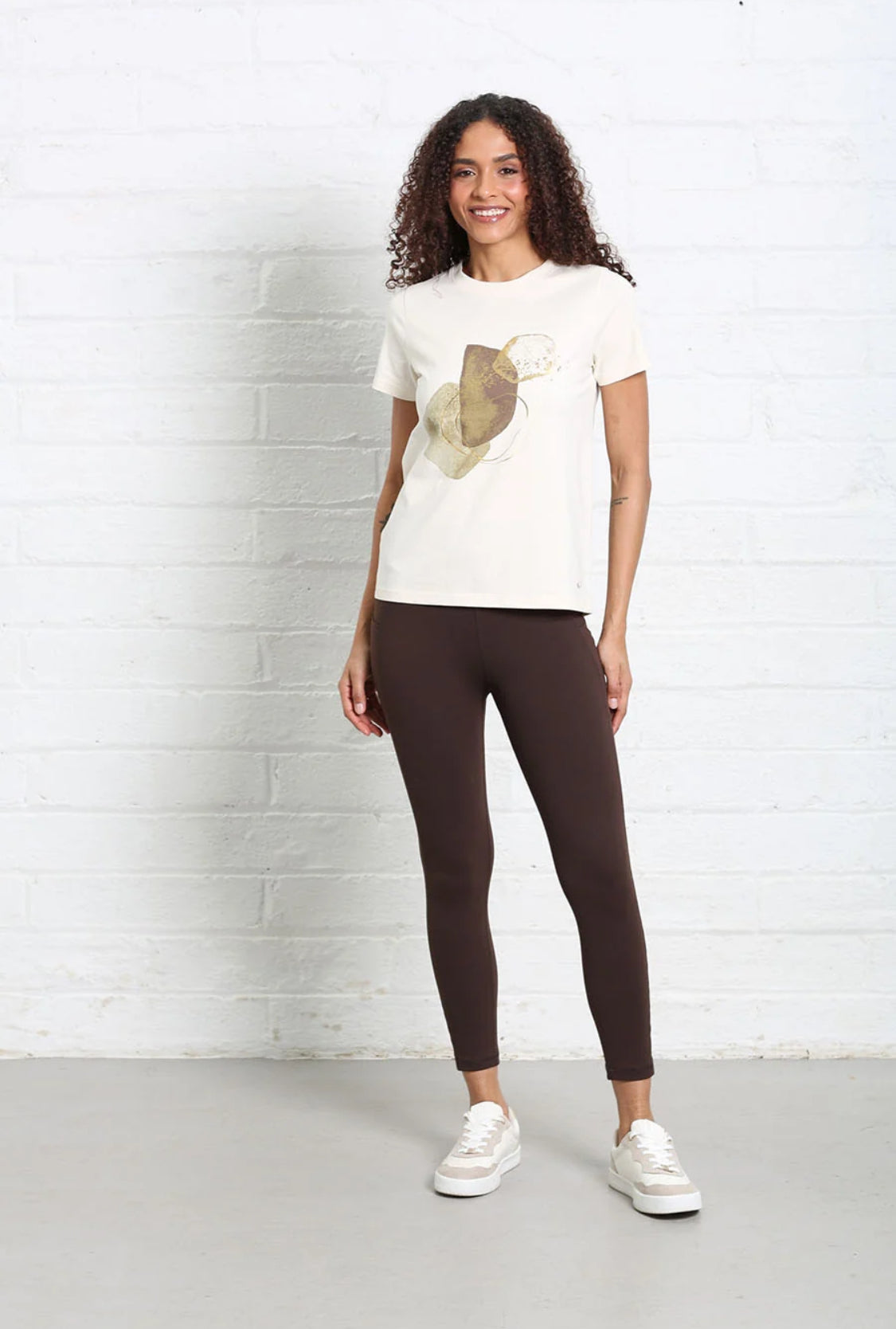 Rant & Rave - Rosalie Cream Tee