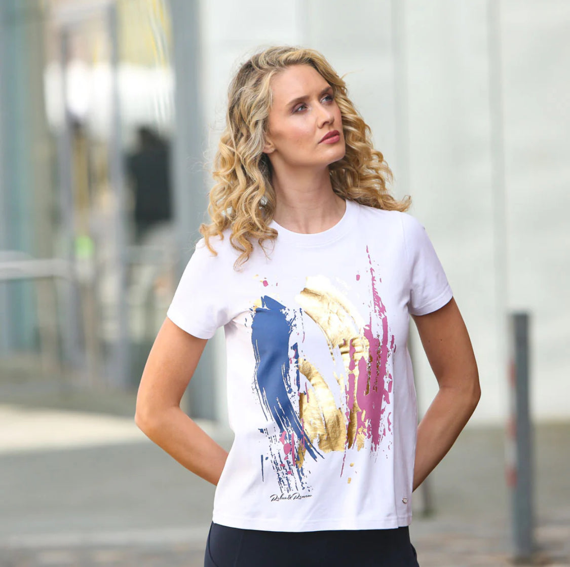 Rant & Rave - 'Hallie’ White Tee