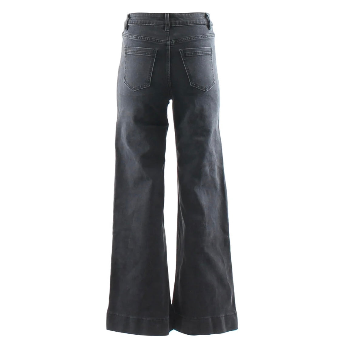Rant & Rave - 'Nola' Black Wide Leg Jean