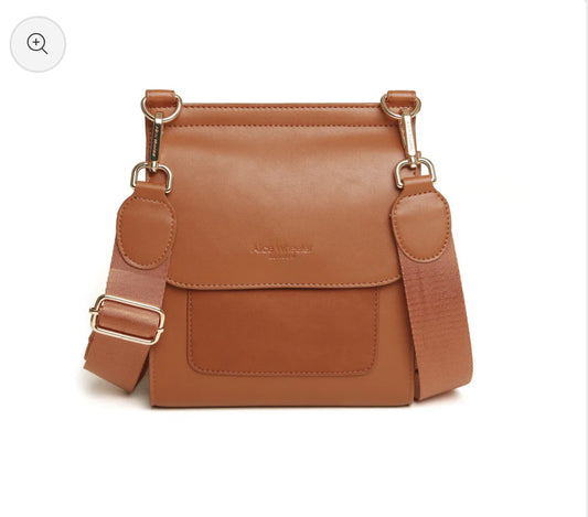 Alice Wheeler - 'Seville’ Tan Crossbody Bag