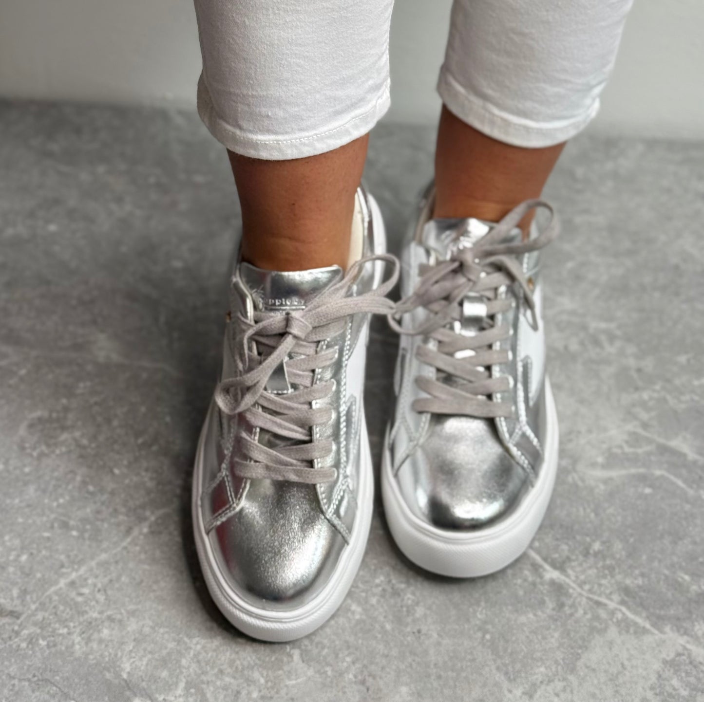 Kate Appleby - ‘Benwick’ Chrome Strike Trainer