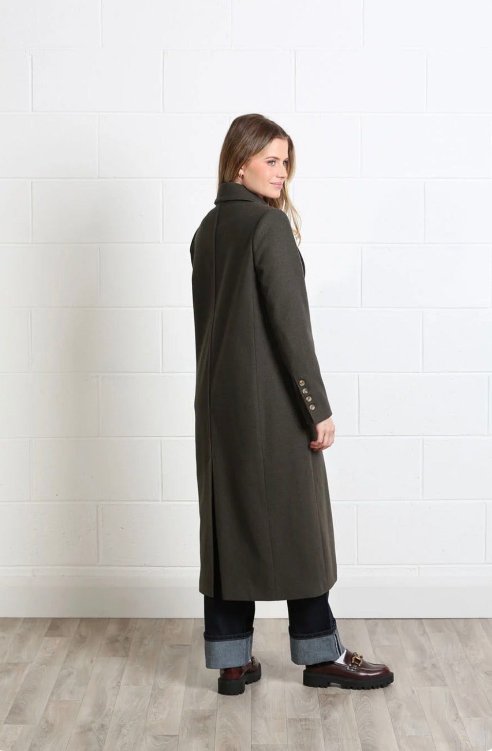 Rant & Rave - Olivia Deep Moss Coat