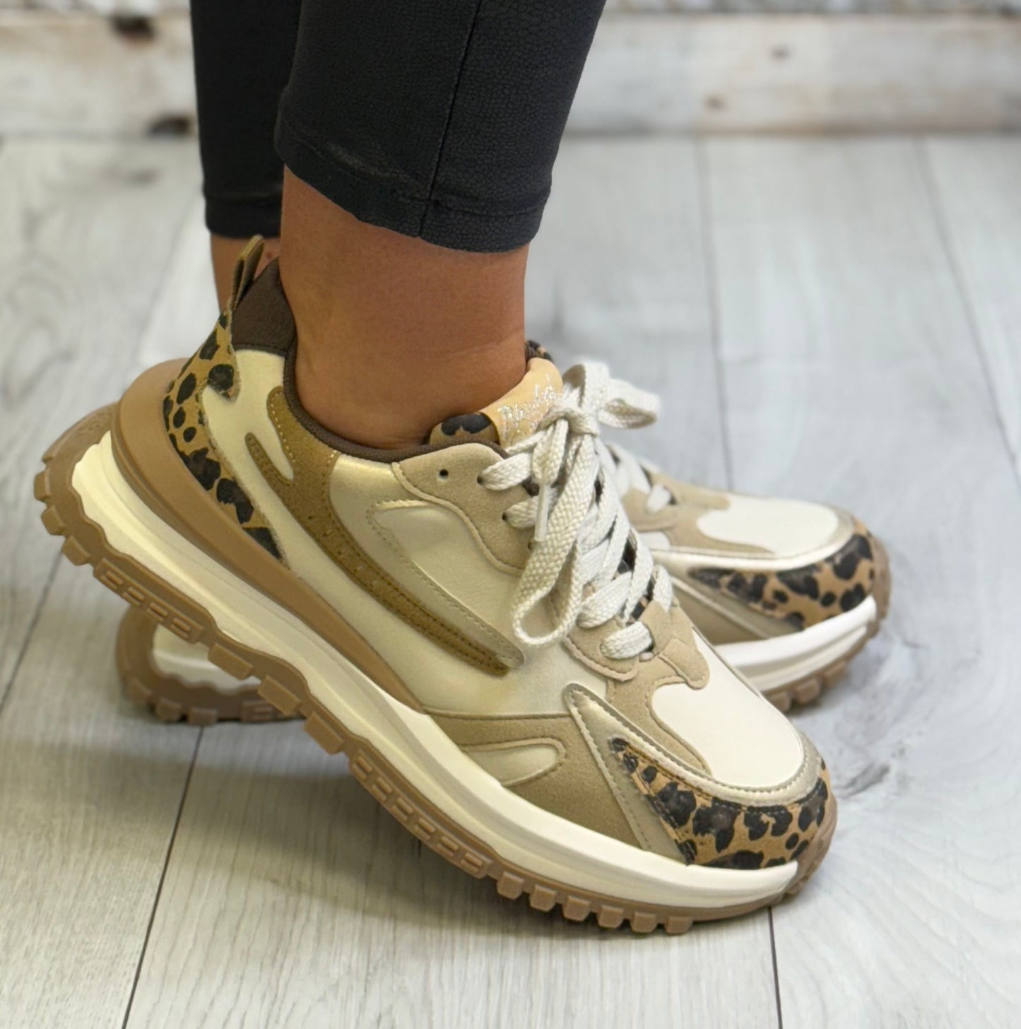 Blowfish - Leopard Print Combo Trainer