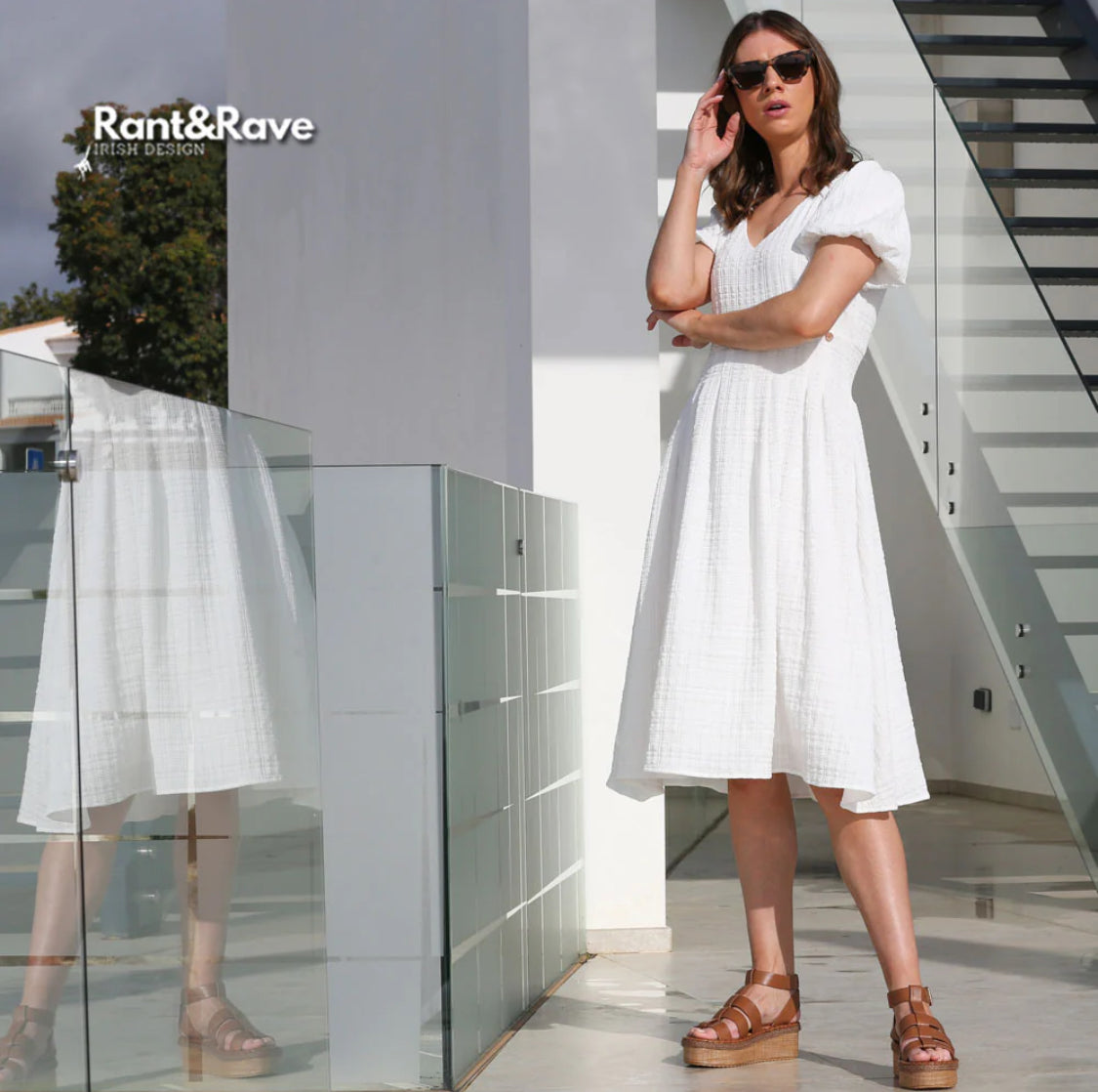 Rant & Rave - 'Juilette' White Dress