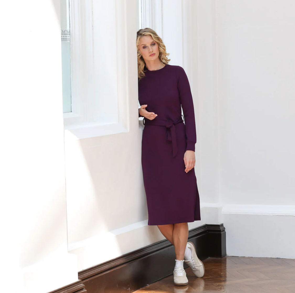 Rant & Rave - 'Lynette' Plum Dress