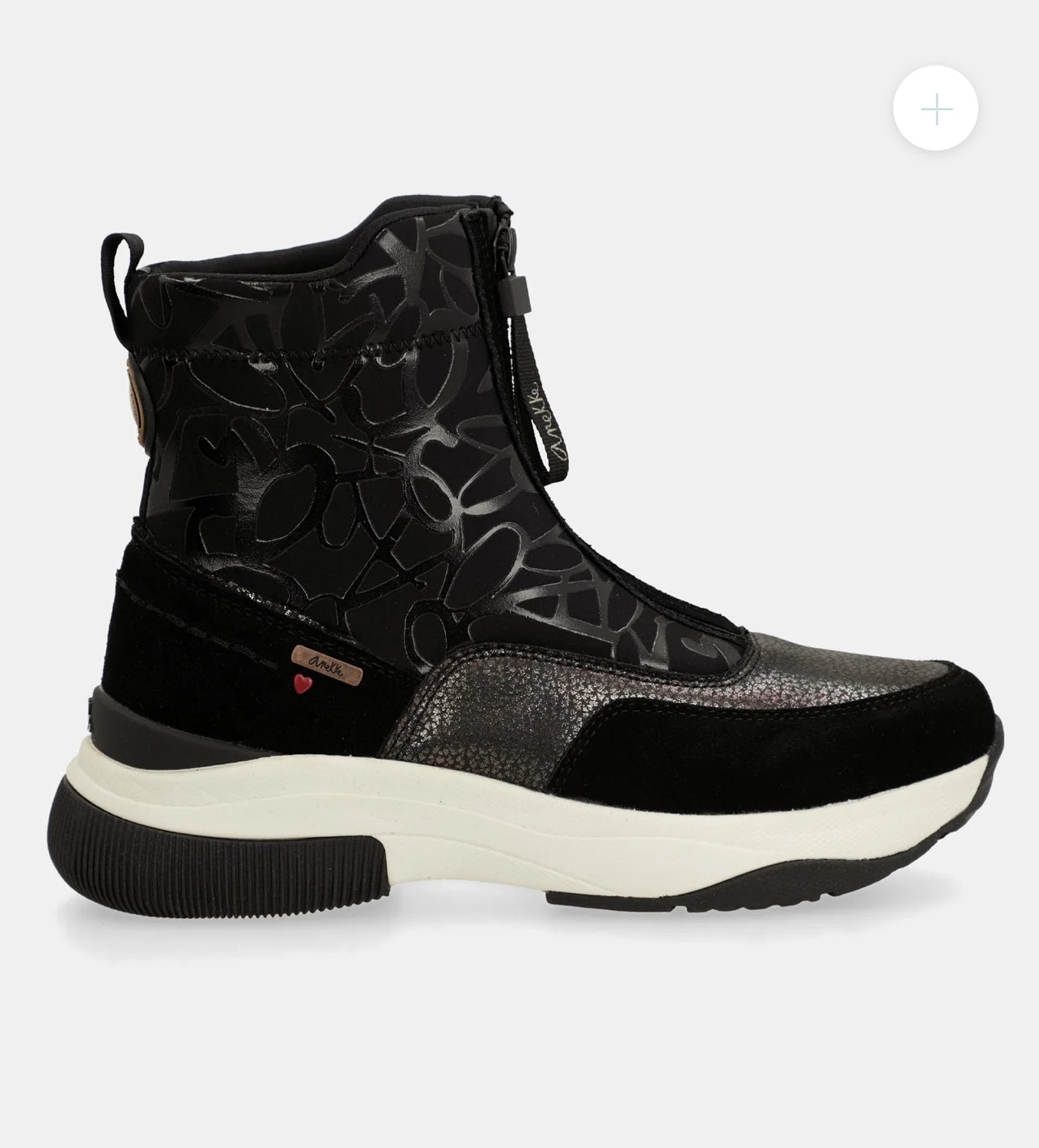 anekke - Black Sporty Boot