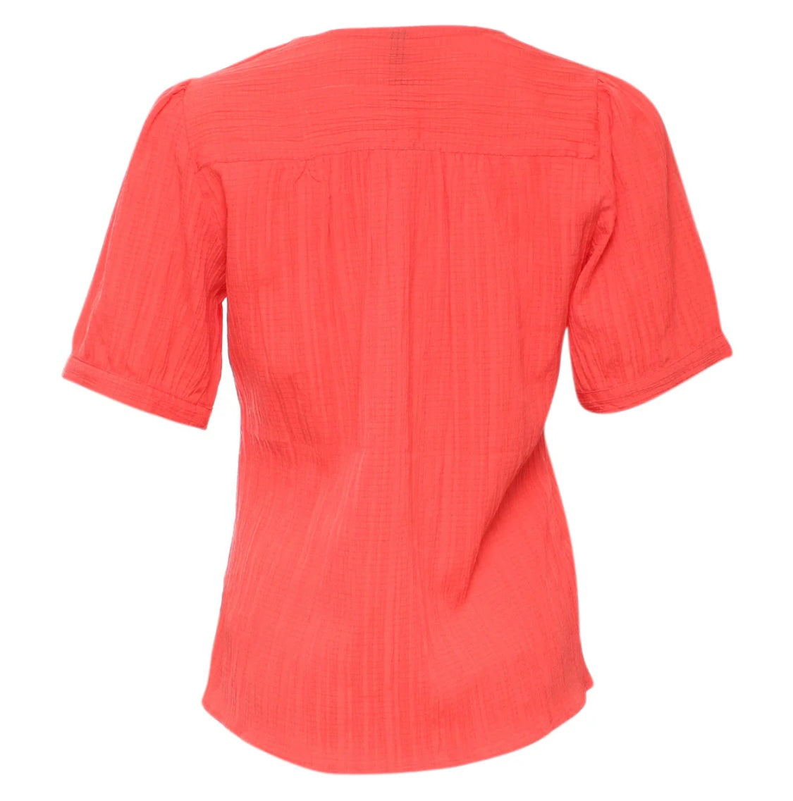 Rant & Rave - ‘Betsy’ Coral V Neck Top