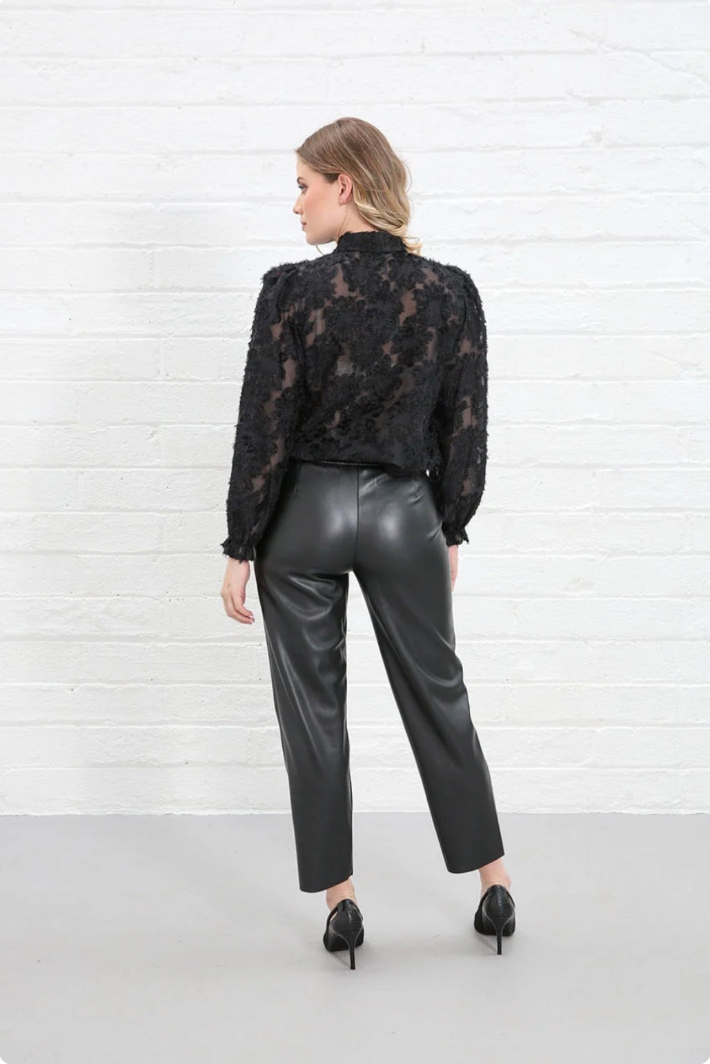 Rant & Rave - Daisy Black Blouse