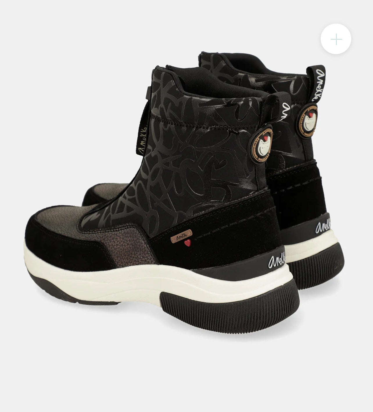 anekke - Black Sporty Boot