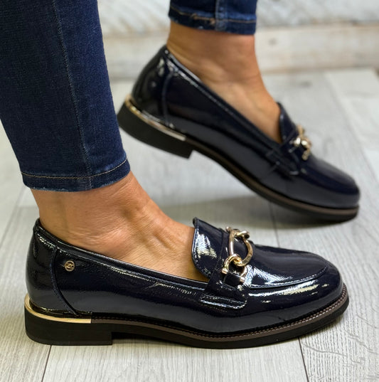 Zanni & Co - 'Phan Thet One' Cobalt Patent Loafer