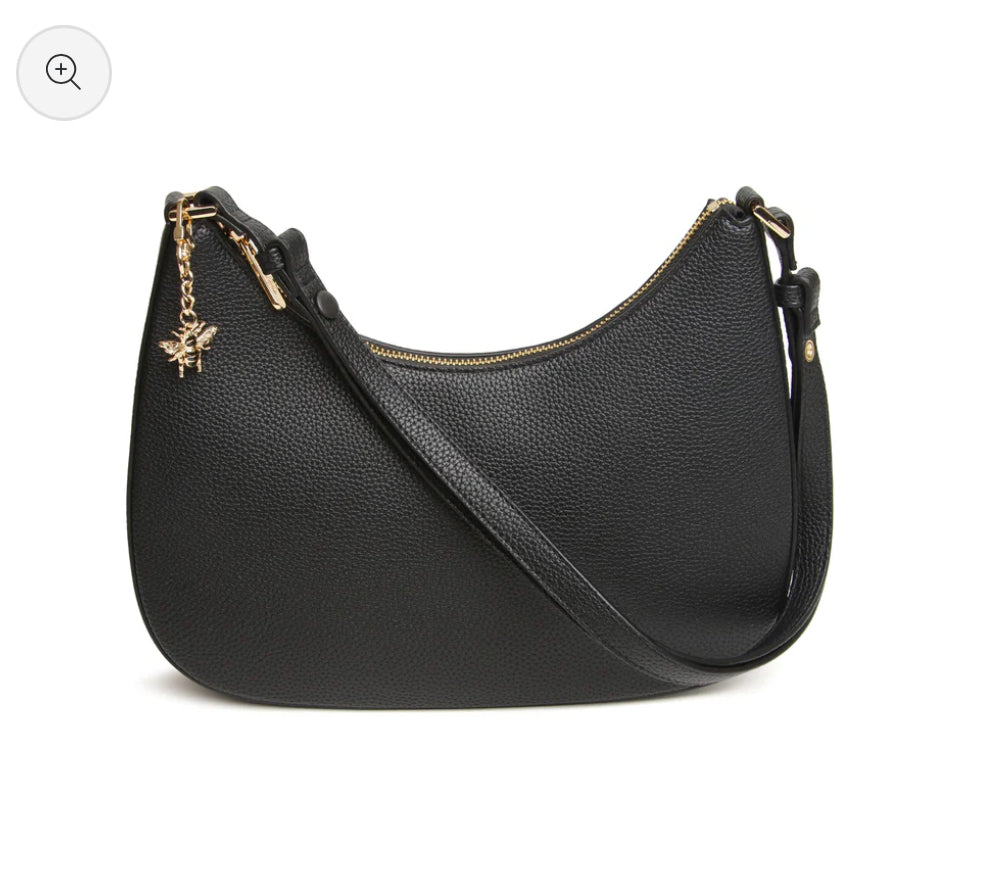 Alice Wheeler - 'Ascot’ Black Crossbody Bag