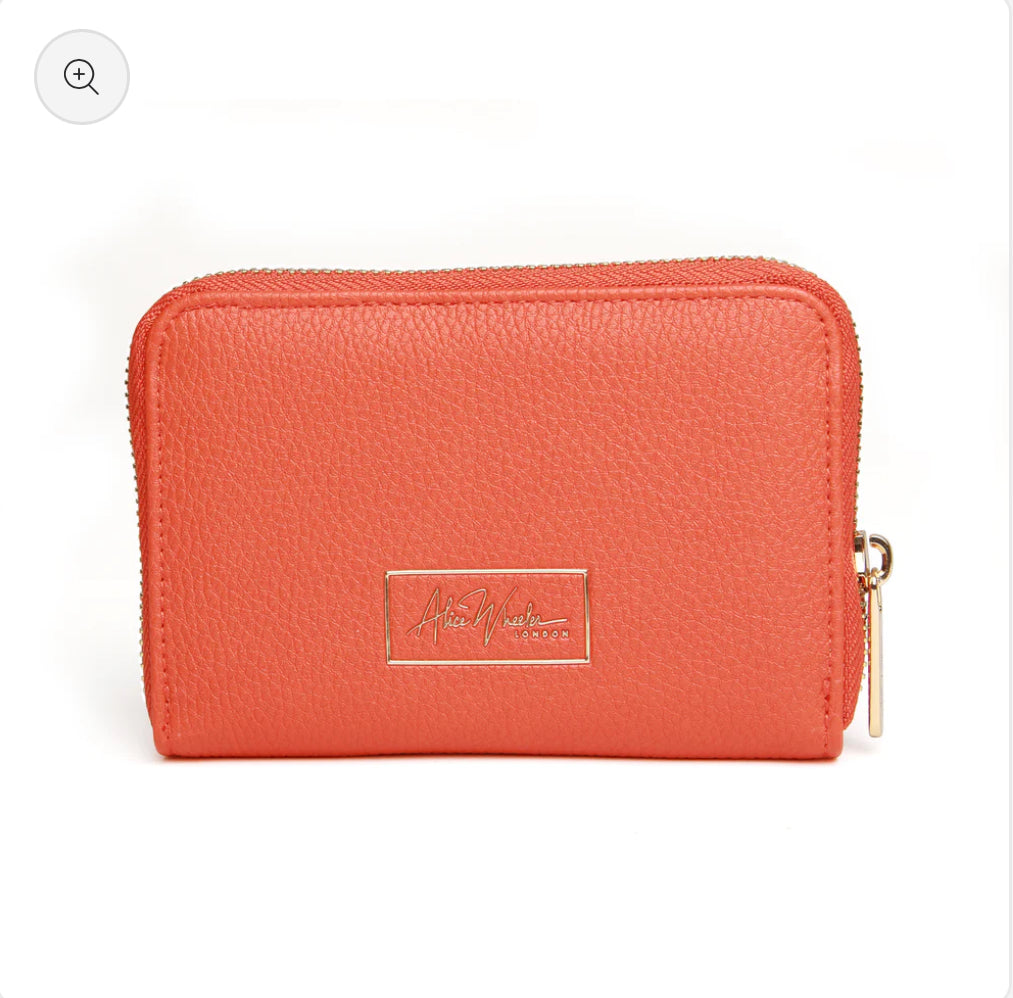 Alice Wheeler - Orange Bromley Purse