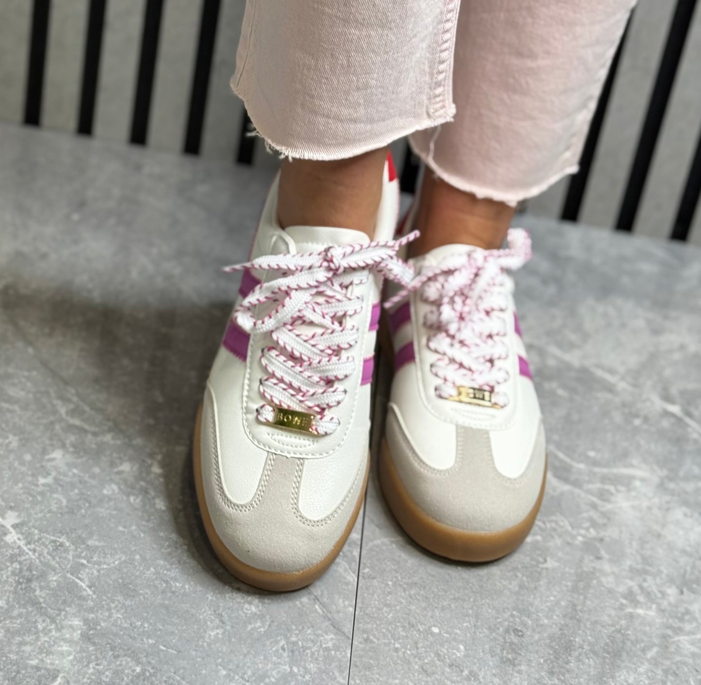 Tommy Bowe For Her - 'McGhen' Coconut Trainer