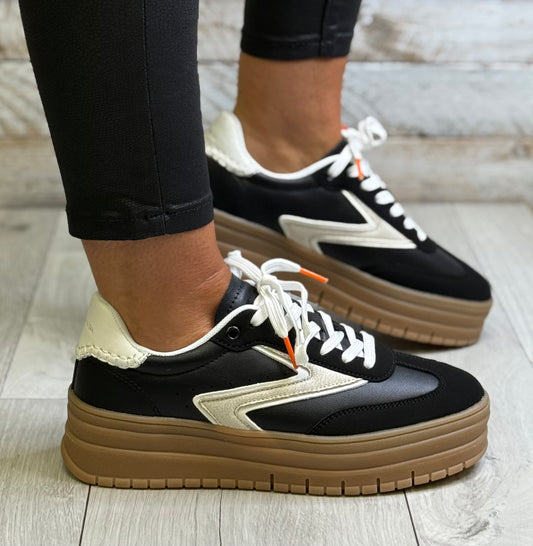 Teddy Smith - Black Combo Platform Trainer (120305)