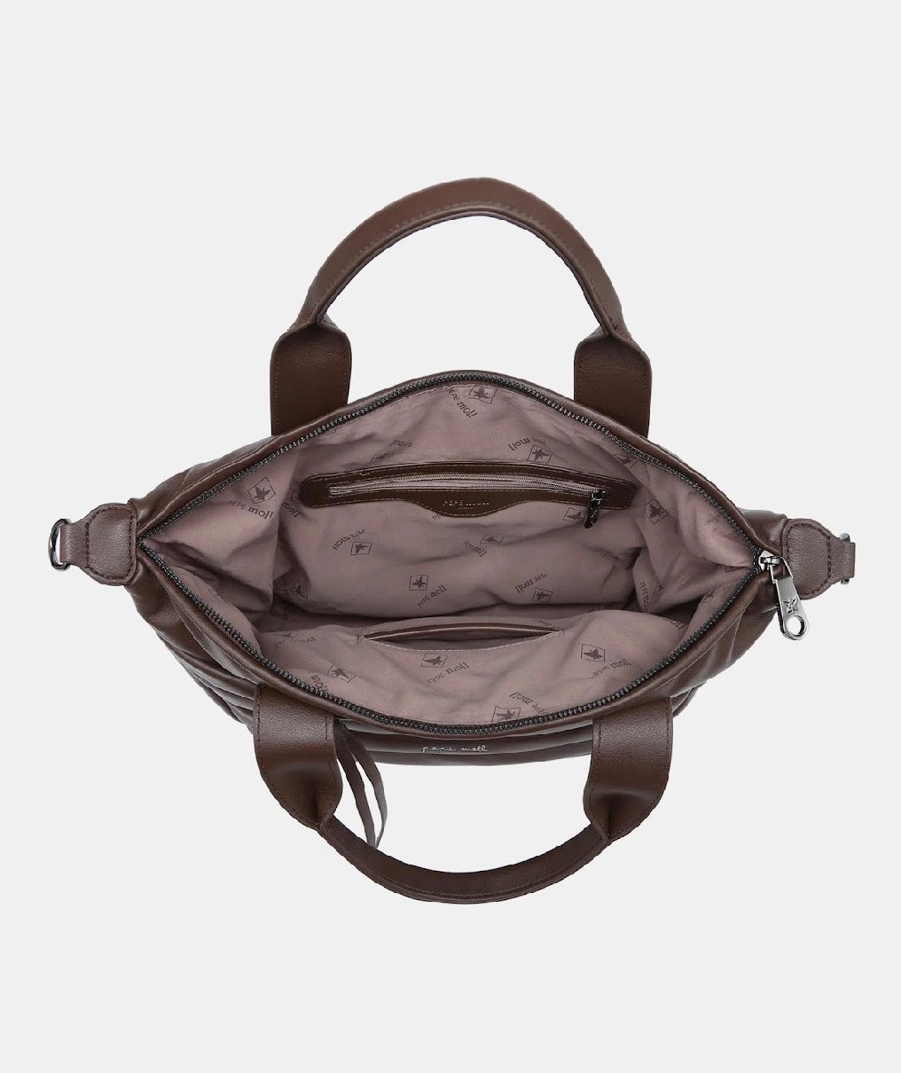 Pepe Moll - ‘Agatha’ Brown Handbag