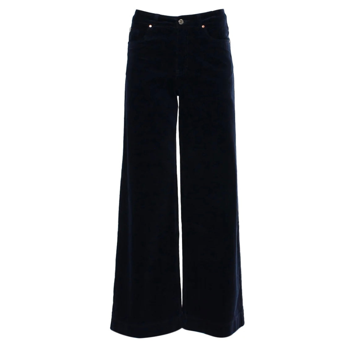 Rant & Rave - 'Rochelle’ Navy Wide Leg Cord