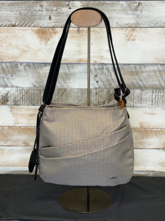 Rieker - Tan Gingham Check Crossbody (H1005-90)