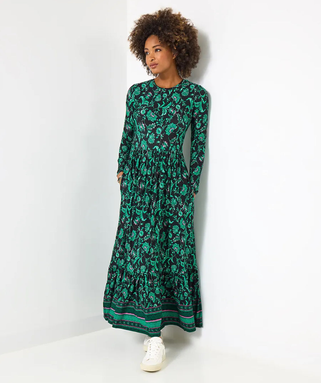 Joe Browns - Bella Border Print Jersey Dress
