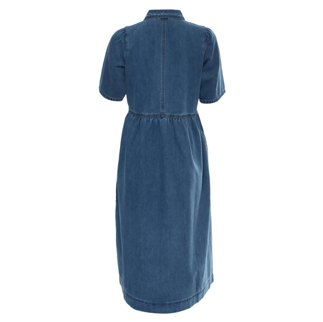 Rant & Rave - ‘Jade’ Mid Blue Denim Dress