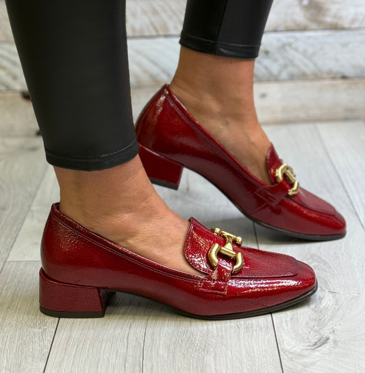 Tamaris - Red Metallic Shoe