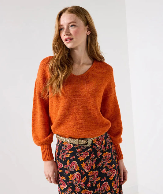 Joe Browns - Oh So Cosy Jumper In Orange