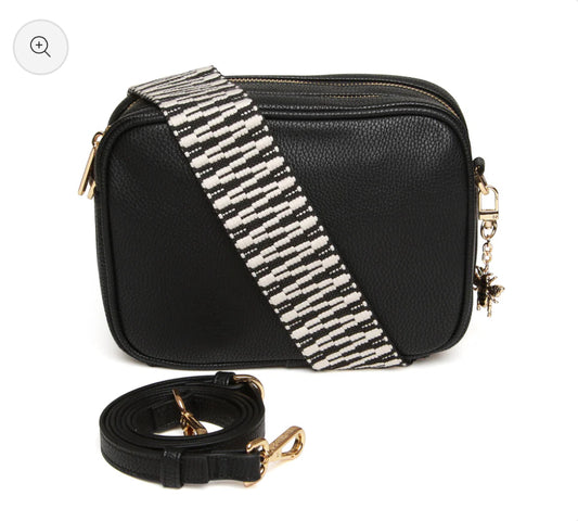 Alice Wheeler - 'Soho’ Black Crossbody Bag