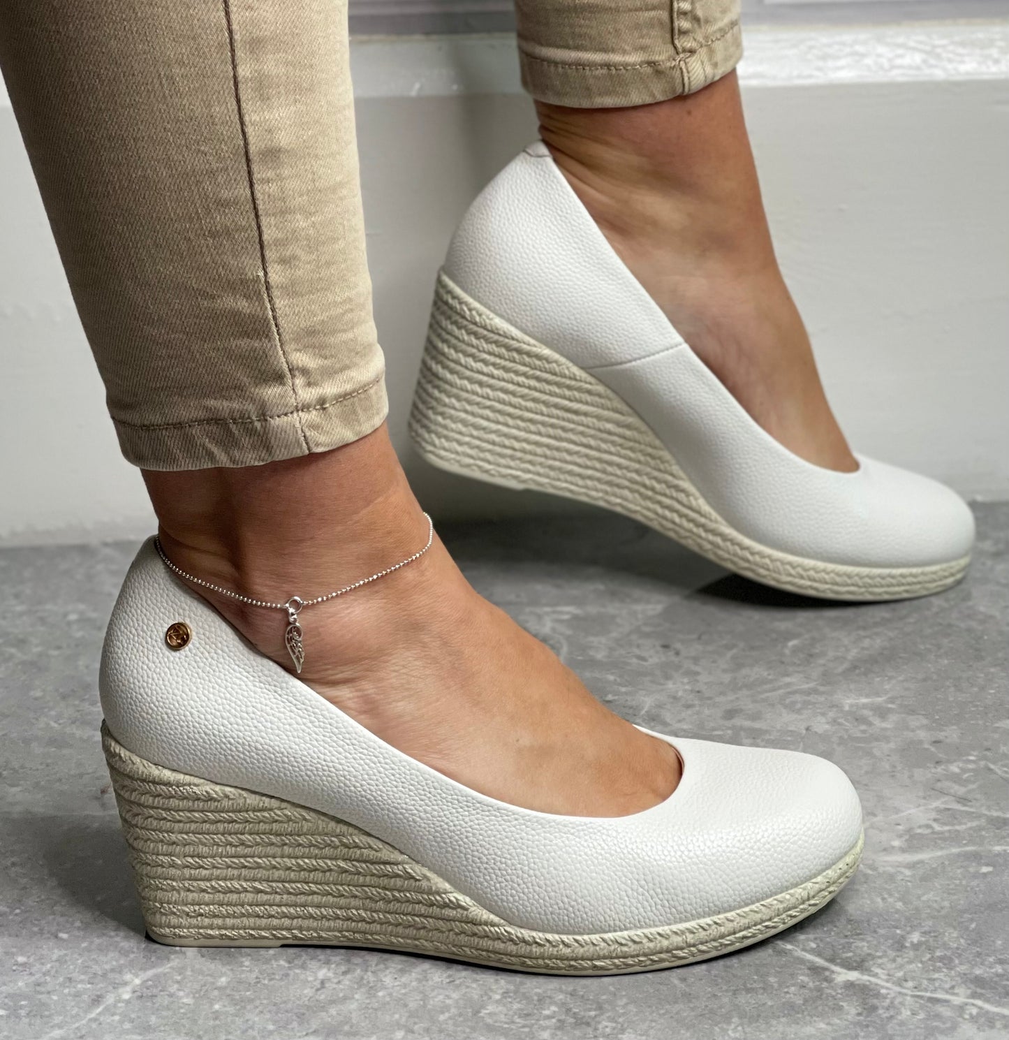 Zanni & Co - 'Sila One' Whipped Wedge Shoe