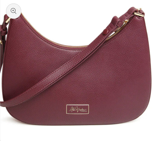 Alice Wheeler - 'Ascot’ Berry Crossbody Bag