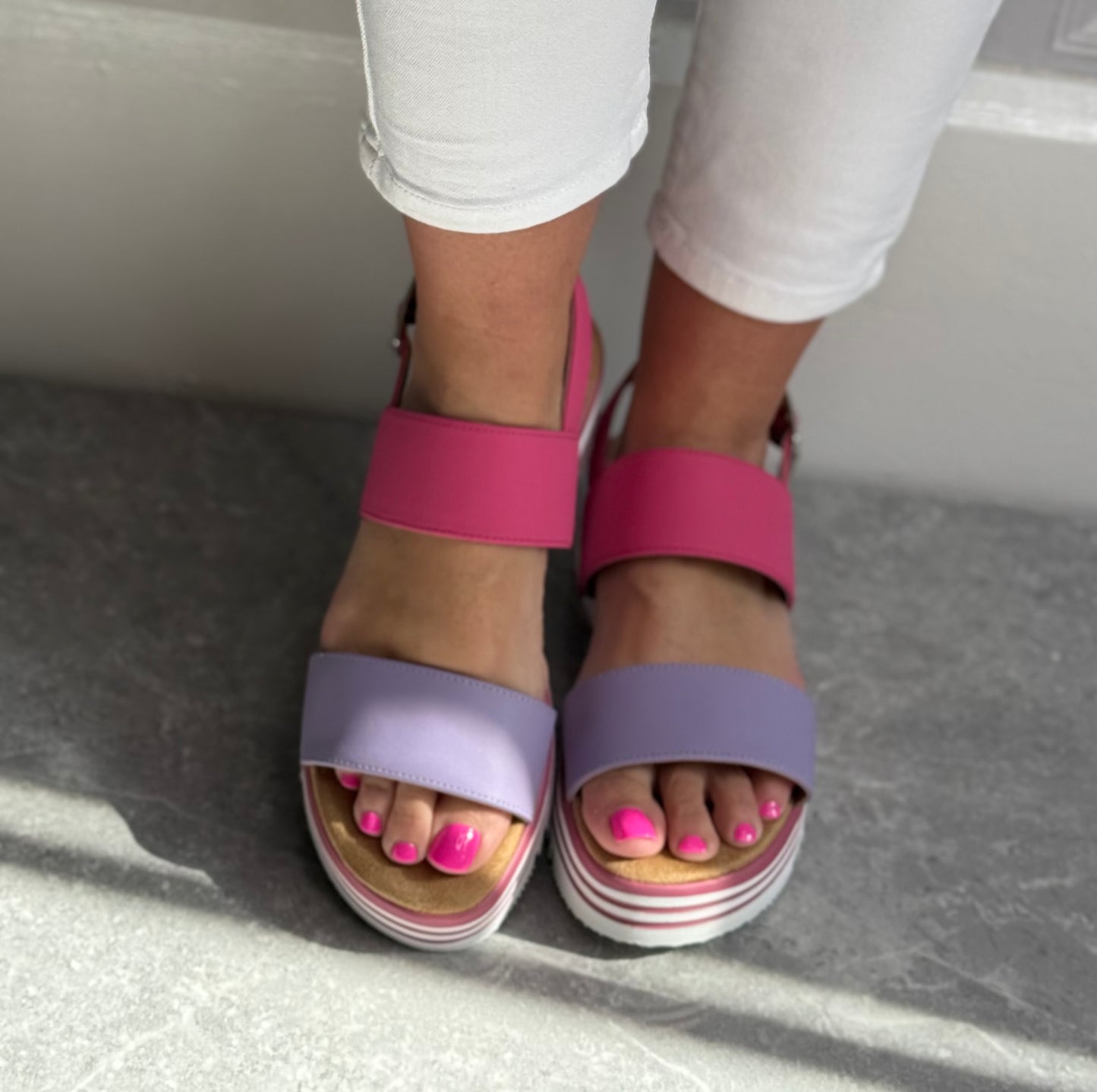 Lunar - 'Missy’ Pink Sandal