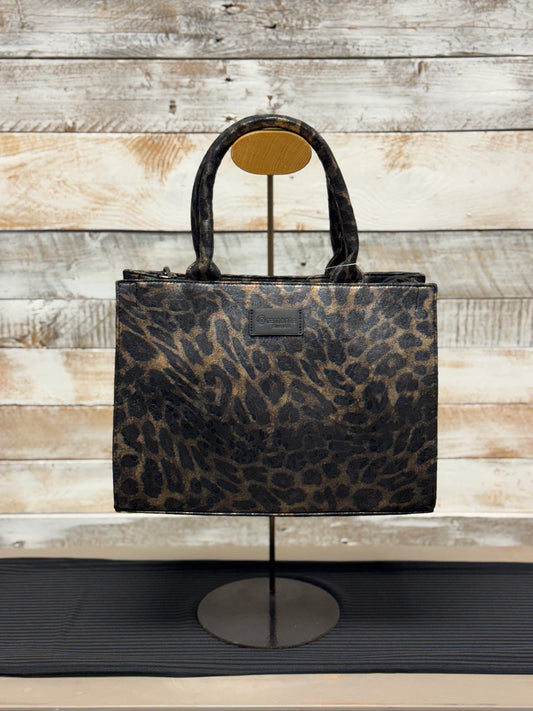 Remonte -  Black Leopard Tote Handbag (Q0762-02)