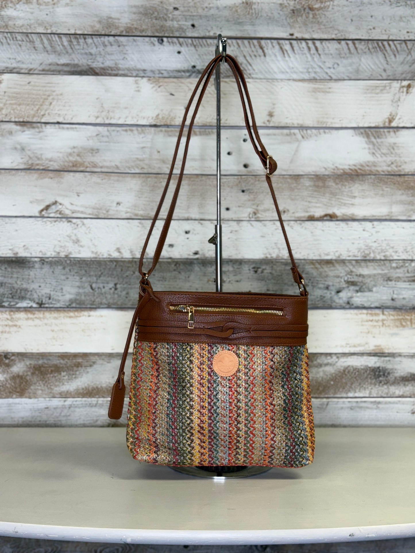 Reiker - Cognac Multi Crossbody Bag