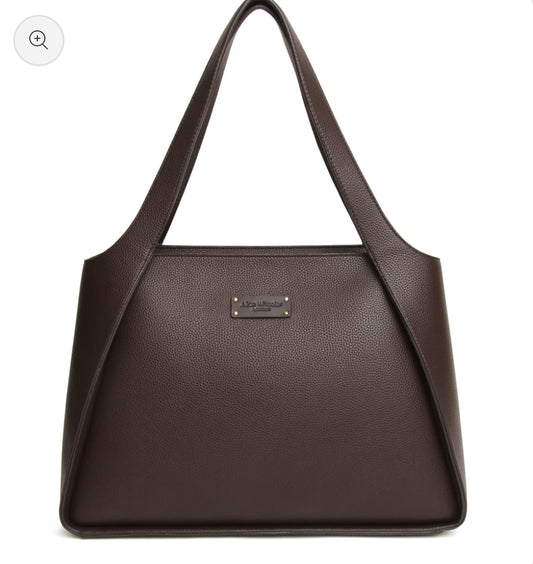 Alice Wheeler - ‘Kensington’ Chocolate Tote Bag