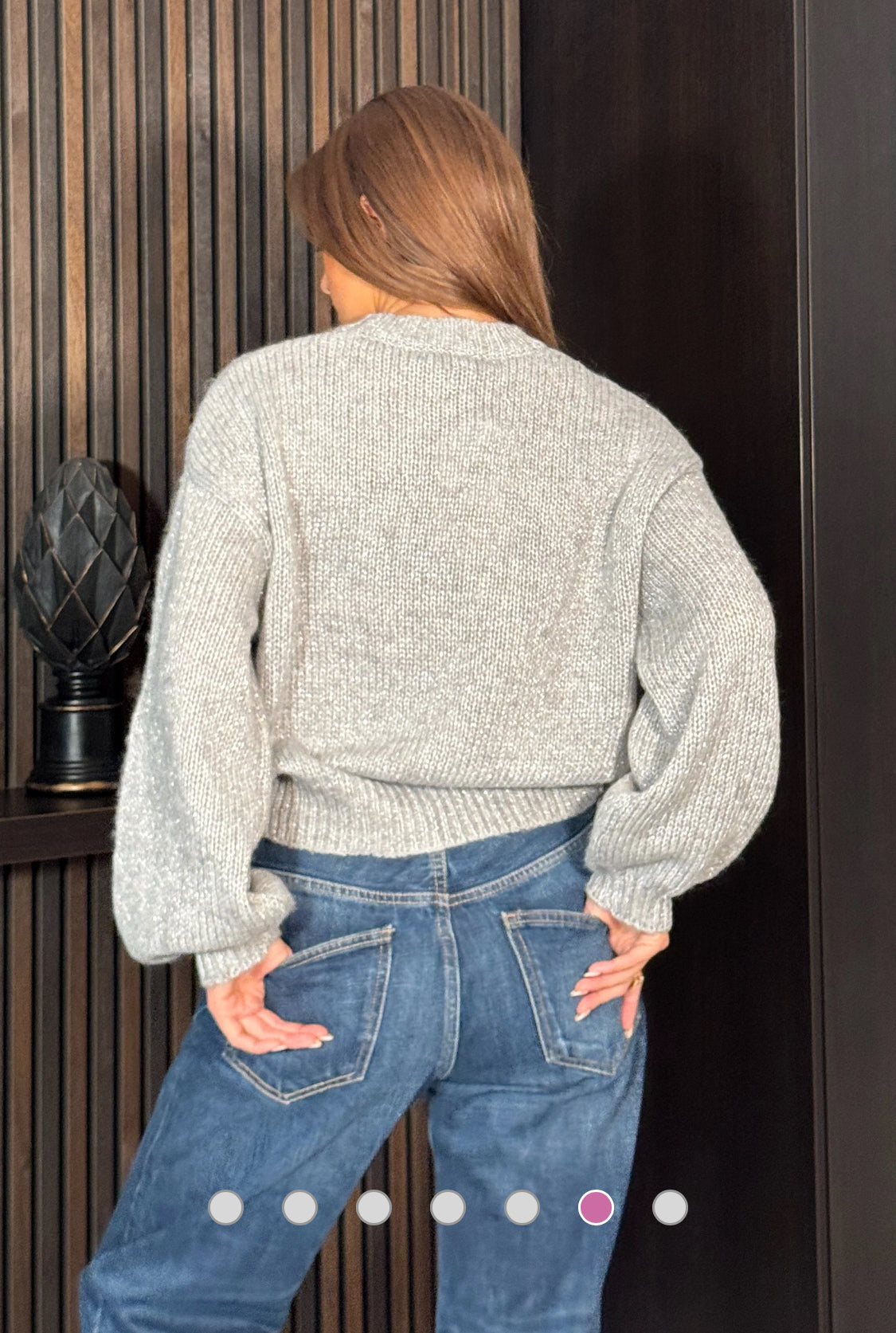 Girl In Mind - Lirael Heart Knit Jumper