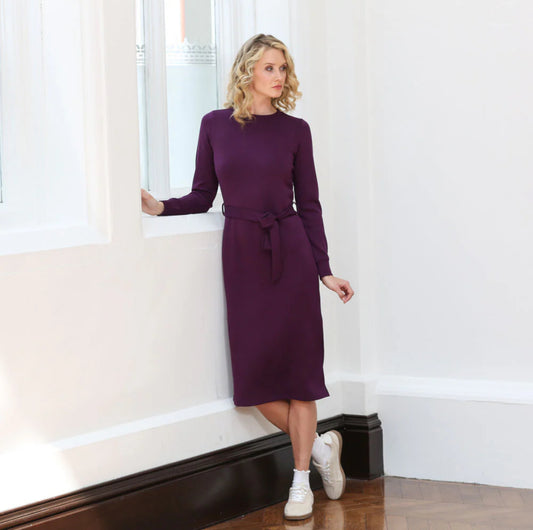 Rant & Rave - 'Lynette' Plum Dress